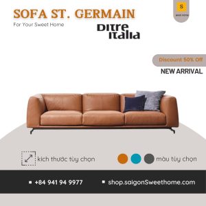 sofa bang Ditre Italia St. Germain shop sweet home 0941949977 ghe go ghe nhua xuong san xuat ghe sofa hcm binh duong